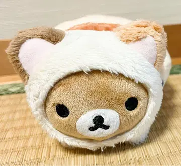 리락쿠마 로손 빵 베이커리 봉제 인형