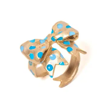 파르나토팍 리본 선데이 반지 택 포함 새상품급