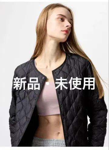 유니클로 퍼프테크 퀼팅 자켓/웜 패디드