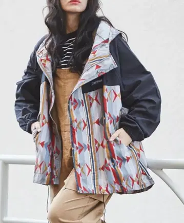 새상품급 CUBE SUGAR 발수 마운틴 파카