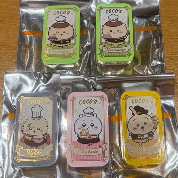 치이카와 (먼작귀) 코코스 슬라이드 케이스 토끼 랏코 밤만쥬 5세트