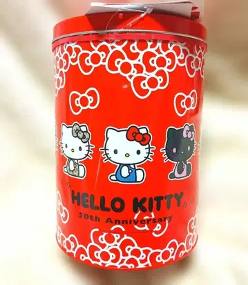 헬로키티 50주년 7세트 브릿지 캔 에코백 복조리 아크릴 키링 외