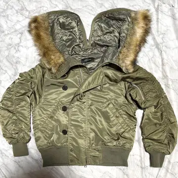 Y2K N-2B JEANASIS 플라이트 자켓 밀리터리 짧은 기장