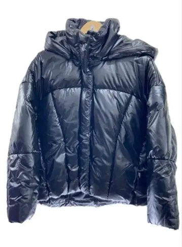 ZARA 블랙 숏 기장 다운 자켓 S