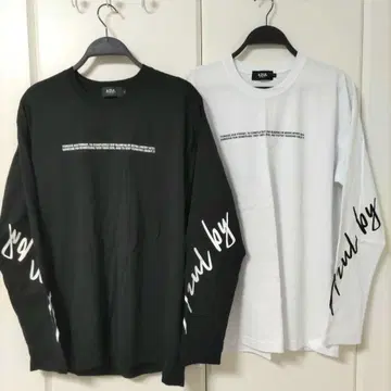 AZUL BY MOUSSY 백로고 롱TEE