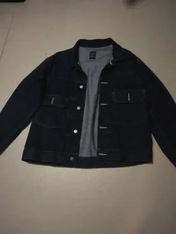 BACK NUMBER 다크 데님 자켓 XL