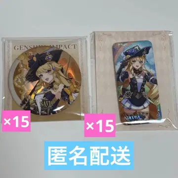 원신 나비아 캔뱃지 묶음 판매