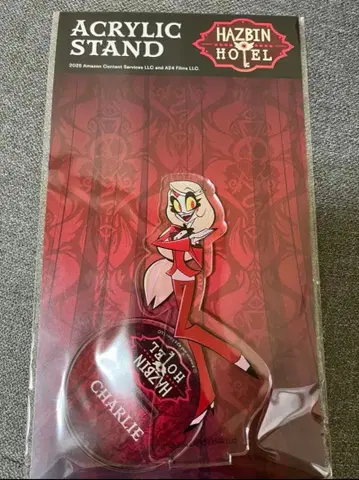 새상품 하즈빈 호텔 아크릴 스탠드 아크스타 찰리 모닝스타