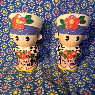 저금통 이즈오시마 안코무스메 쇼와 레트로