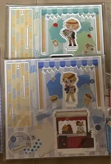 헤타리아 아크릴 스탠드 드레셀 mini 미국 영국