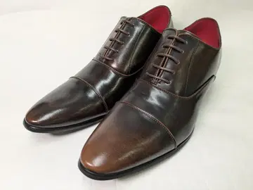 7cm UP 시크릿 레이스업 비즈니스 슈즈 D 브라운