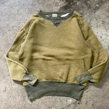 FULL COUNT 풀카운트 양면 V 맨투맨 M 트레이닝복