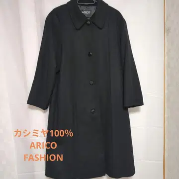 ARICO 캐시미어 100% 블랙 롱 코트 사이즈 13 새상품급!!
