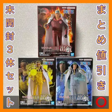 원피스 THE 출항 사카즈키, 키자루, 아오키지 피규어 3체 세트