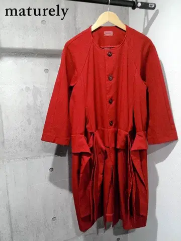 maturely 마추어리 Douchu 탑 코트 코트 빔즈