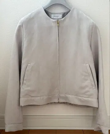 노카라 자켓 그레이지