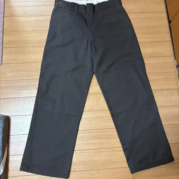 Dickies 더블니 다크 그레이 브라운 34x30
