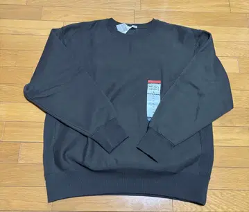 GU 헤비 웨이트 맨투맨 풀오버 미사용 새상품 다크 그린