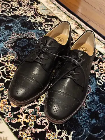 YOSUKE 천연 가죽 레이스업 슈즈