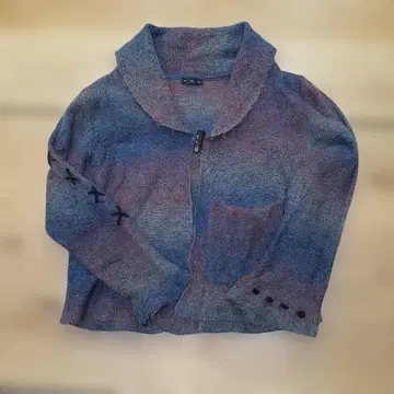 a m u 시니어 니트 가디건