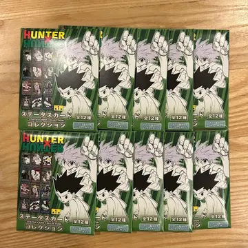 [ 새상품 ] 헌터헌터 스탯 카드 컬렉션 미개봉 10장