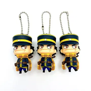 골든 카무이 스기모토 사이치 피규어 마스코트 3개