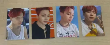 BTS 지민 Butter 트레이딩 카드 4장 묶음 판매