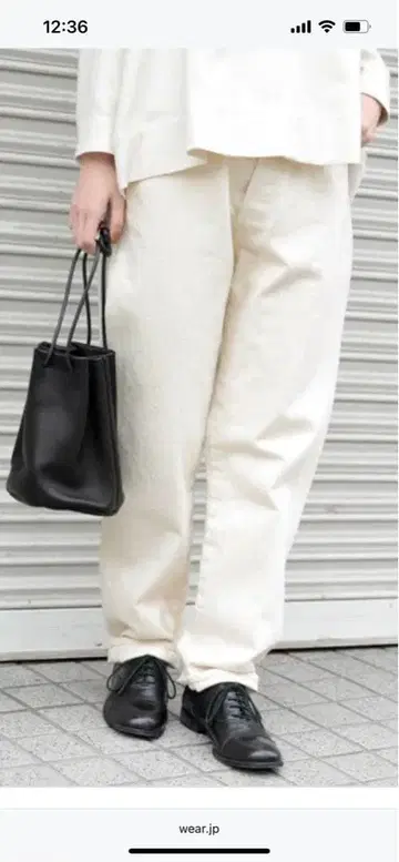 카구레 5PK 데님 화이트 사이즈 2