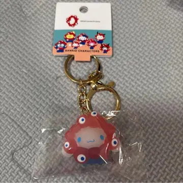 산리오 미야쿠미야쿠 변신 입체 마스코트 키링 시나몬