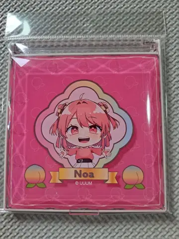 컬러풀 피치 주얼 거울 노아님