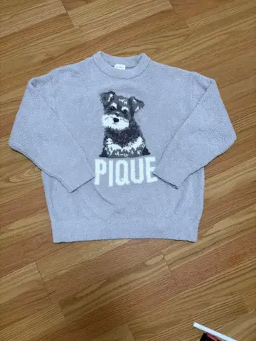 GELATO PIQUE 강아지 자수 플리스 룸웨어