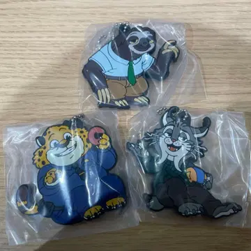 주토피아2 데포라바 크로우 하우저, 플래시, 파우버트 3개 세트