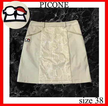 PICONE CLUB 피코네 클럽 베이지 스커트 38 골프