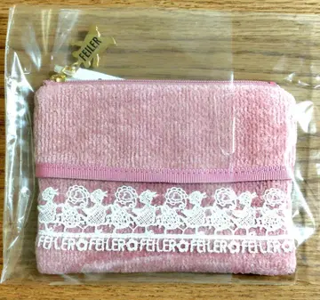 [ 미사용 새상품 ] FEILER x 근자와 레이스/티슈 파우치