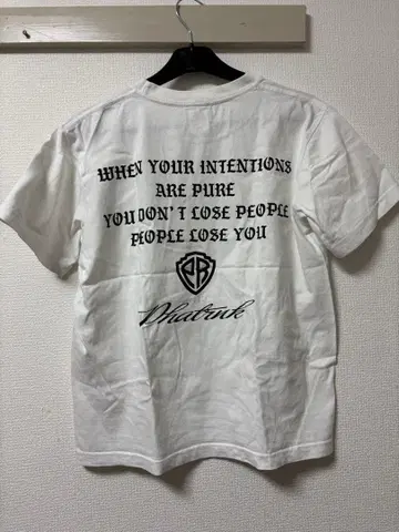 Phatrnk 백프린트 T셔츠 화이트