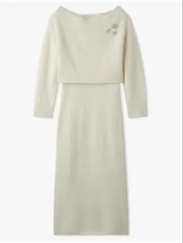 택 포함 미사용 새상품 CELFORD 셀포드 브로치 니트 셋업