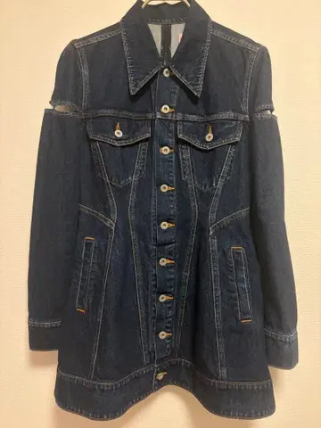 [시착만 한 상품] fetico 페티코 데님 자켓 인디고