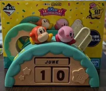 박스 있음 라스트 원상 만년 달력 커비 제일복권 와돌디 피규어