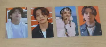 BTS V (뷔) 테테 태현 Butter 트레이딩 카드 4장 묶음 판매