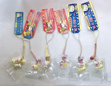 헬로키티 아이치 한정판 샤치호코 스트랩 세트