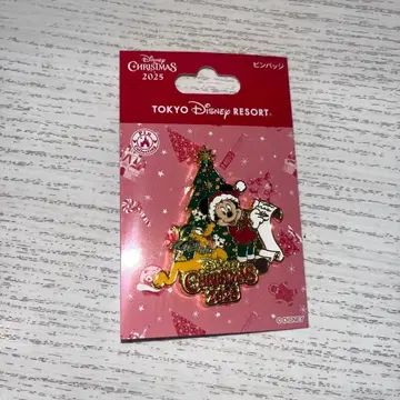 도쿄 디즈니 리조트 크리스마스 2025 핀 배지