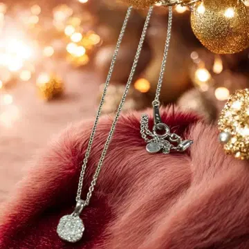 다이아몬드 펜던트 다이아몬드 목걸이 목걸이