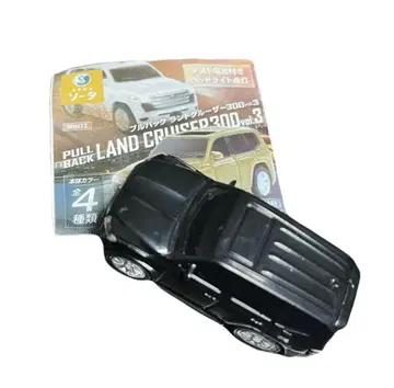 풀백 랜드크루저 300 vol.3 블랙 캡슐 토이