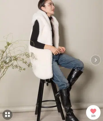 퍼 베스트 후드 부착