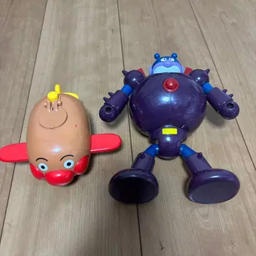 호빵맨 뮤지엄 시리즈 호빵맨, 강철 세균맨, 세트