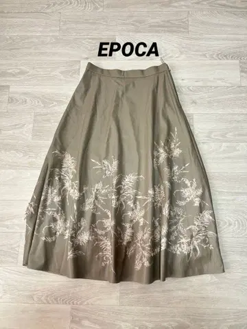 EPOCA 인조 가죽 스커트 40