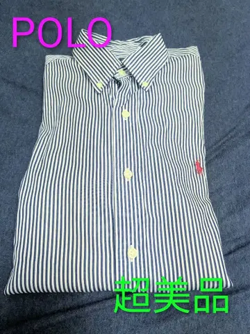 POLO 스트라이프 긴팔 셔츠