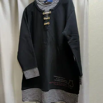 보더, 무지 레이어드 스타일 튜닉 트레이닝복