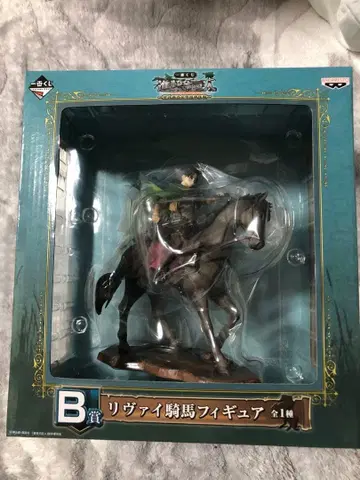 진격의 거인 제일복권 B상 리바이 기마 피규어