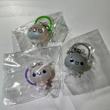 [ 3개 ]  아와와짱 코롱토 클리어 메지루시 참 가챠